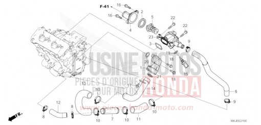 THERMOSTAT CB1000RAM de 2021